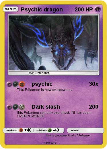 Pokemon Psychic dragon
