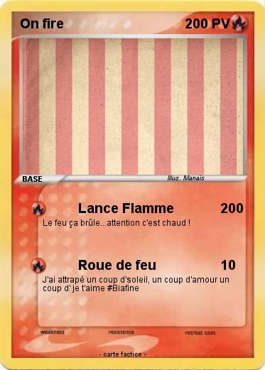 Pokemon On fire