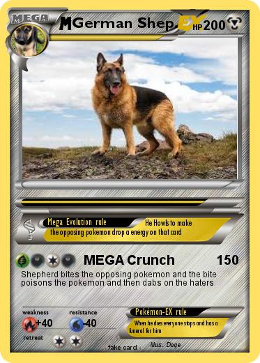 Pokemon German Shep.