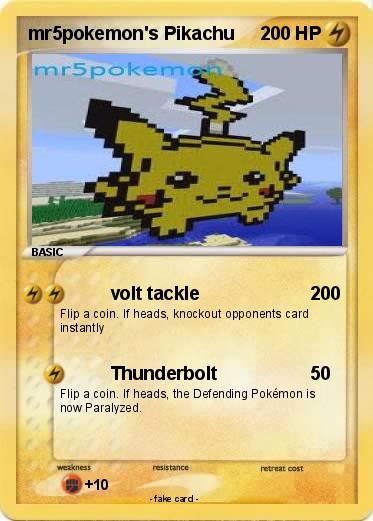 Pokemon mr5pokemon's Pikachu