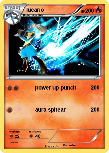 Pokemon lucario