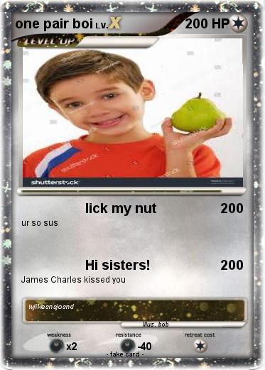 Pokemon one pair boi