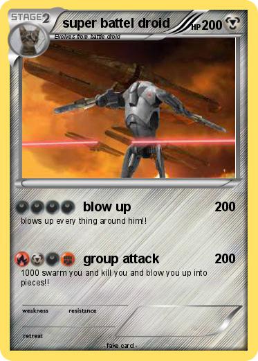 Pokemon super battel droid