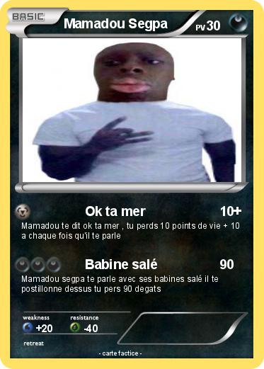 Pokemon Mamadou Segpa