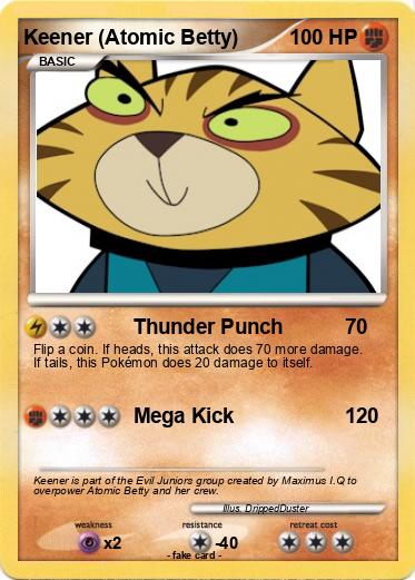 Pokemon Keener (Atomic Betty)
