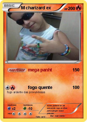 Pokemon M charizard ex