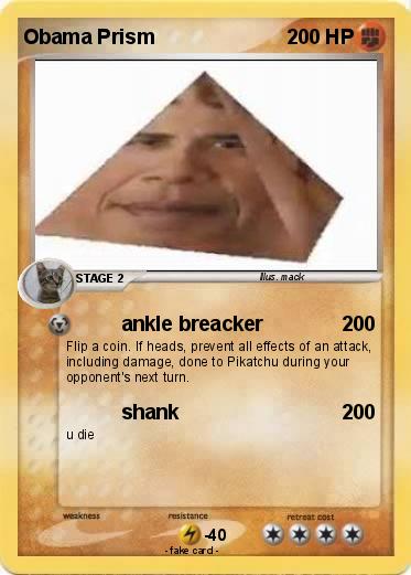 Pokemon Obama Prism