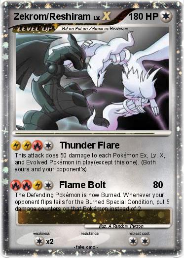 Pokemon Zekrom/Reshiram