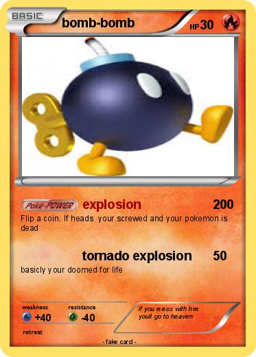 Pokemon bomb-bomb