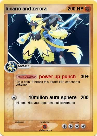 Pokemon lucario and zerora