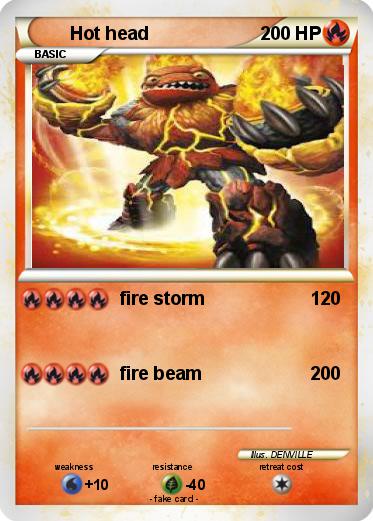 Pokemon Hot head