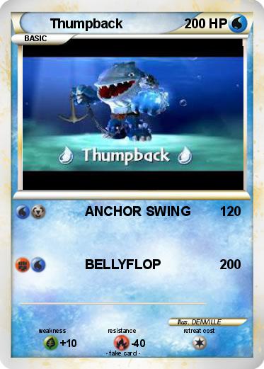 Pokemon Thumpback