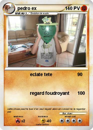 Pokemon pedro ex