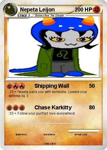 Pok mon Nepeta Leijon Shipping Wall My Pokemon Card