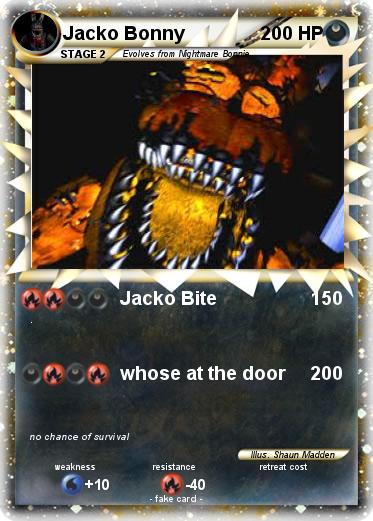 Pokemon Jacko Bonny
