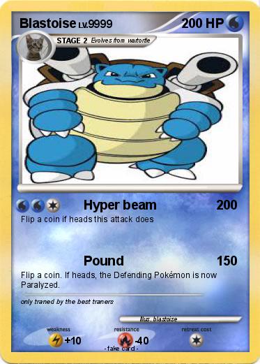Pokemon Blastoise
