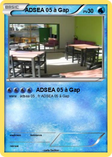 Pokemon ADSEA 05 à Gap