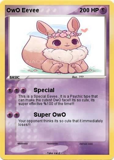 Pokemon OwO Eevee