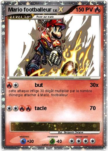 Pokemon Mario footballeur