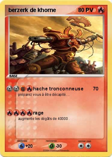Pokemon berzerk de khorne