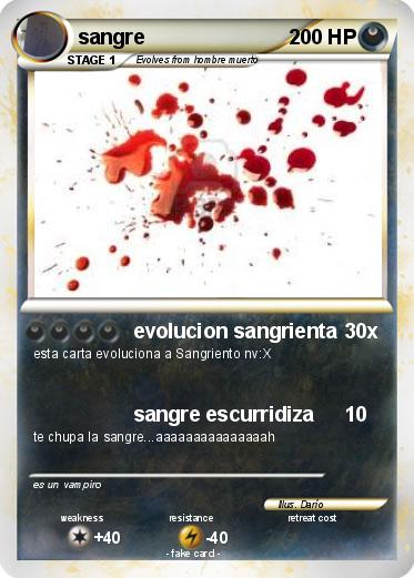 Pokemon sangre