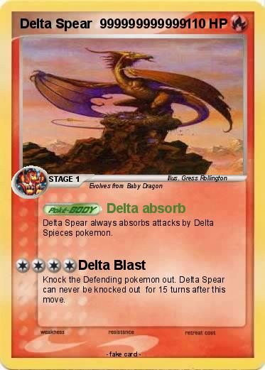 Pokemon Delta Spear  999999999999