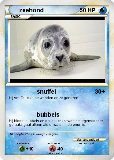 Pokemon zeehond