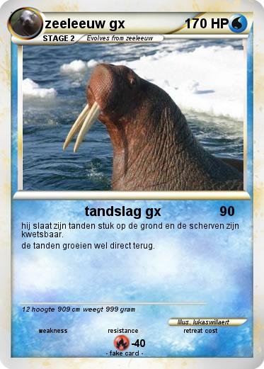 Pokemon zeeleeuw gx