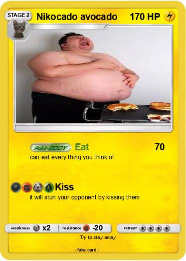 Pokemon Nikocado avocado