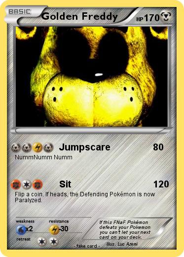 Pokemon Golden Freddy