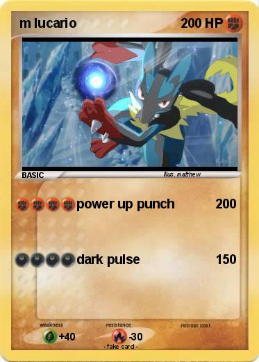 Pokemon m lucario