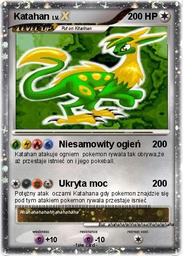 Pokemon Katahan