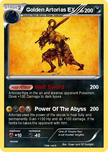 Pokemon Golden Artorias EX