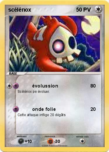 Pokemon scélénox