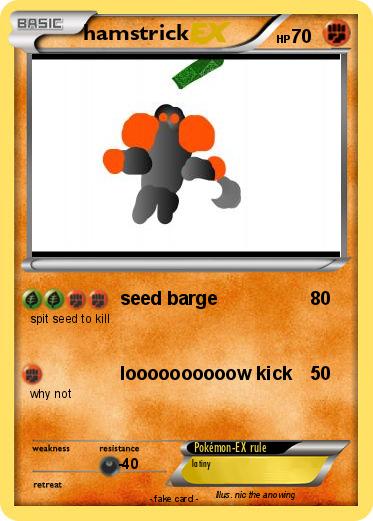 Pokemon hamstrick
