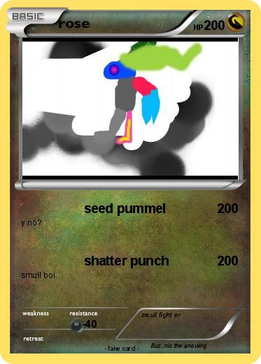 Pokemon rose