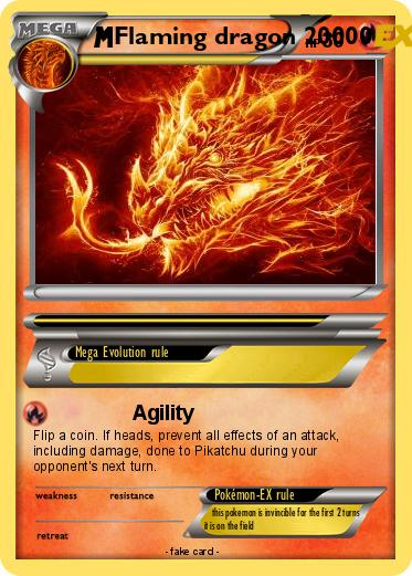 Pokemon Flaming dragon 20000