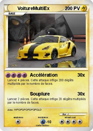 Pokemon VoitureMultiEx