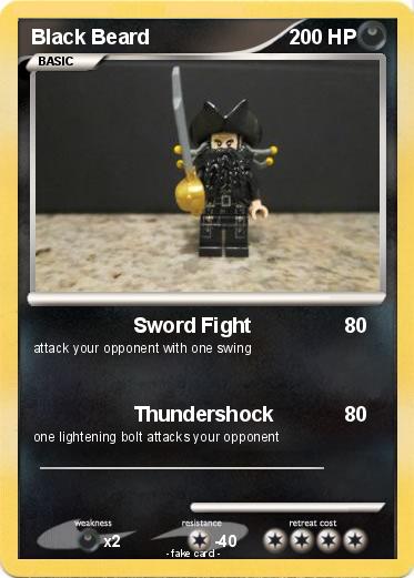 Pokemon Black Beard