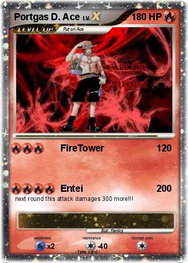 Pokemon Portgas D. Ace