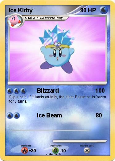 Pokemon Ice Kirby