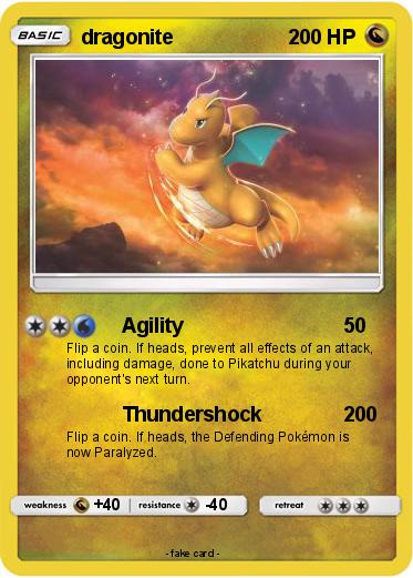 Pokemon dragonite