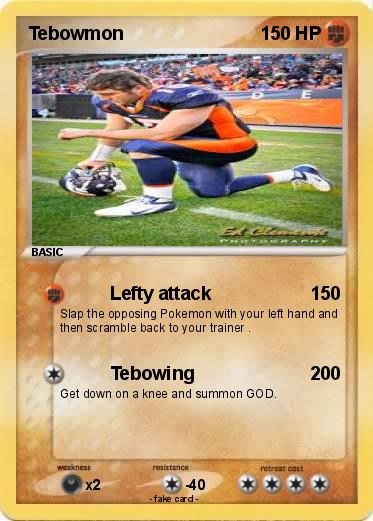 Pokemon Tebowmon