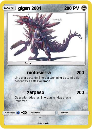 Pokemon gigan 2004