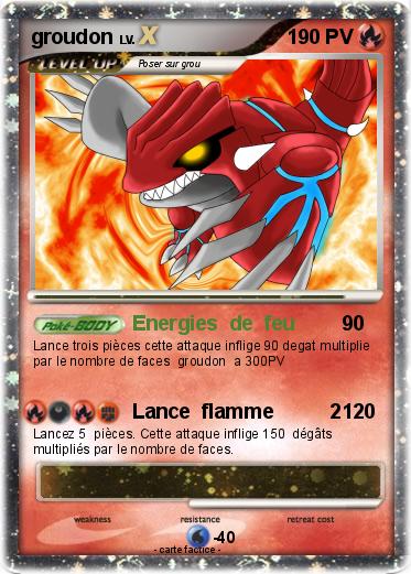 Pokemon groudon