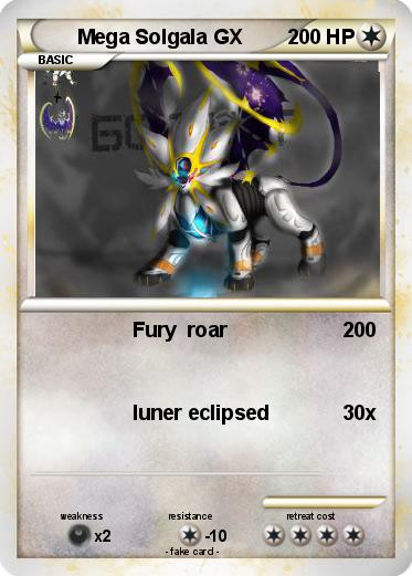 Pokemon Mega Solgala GX