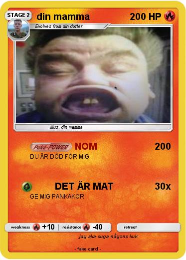 Pokemon din mamma