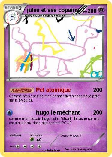 Pokemon jules et ses copains