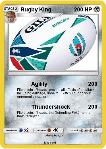 Pokemon Rugby King