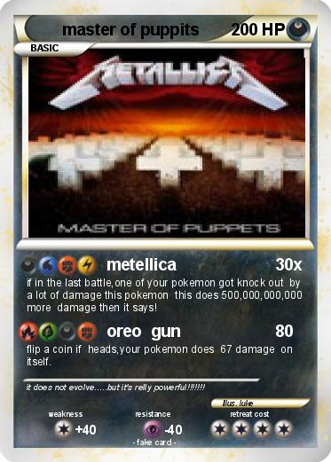 Pokemon master of puppits